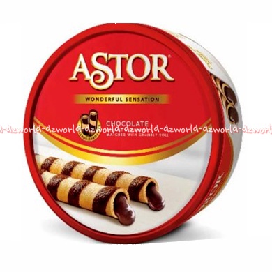 

Astor Wonderful Sensation 156gr Chocolate Ceamy Instanse Biskuit Wafer Stik Astor Coklat Kemasan Kaleng Bulat Wafer Stick Astore