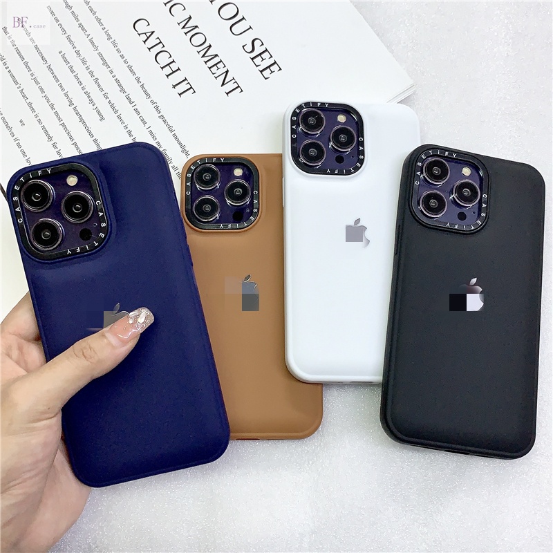 IPHONE (CASETIFY) Casing Silikon Lembut Untuk Iphone14 13 12 11 Pro Max X XR XSMAX 6 8 7 Plus