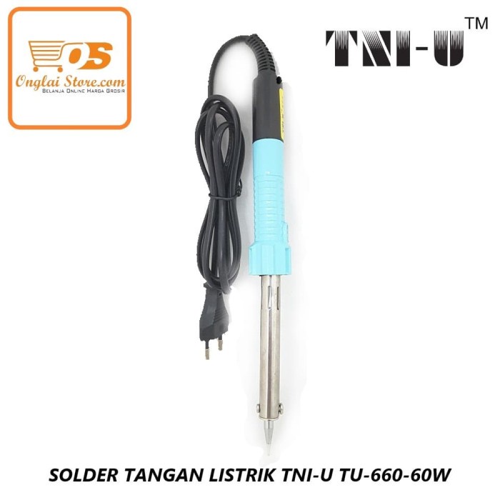 SOLDER TANGAN / SOLDER LISTRIK 60WATT 60WAT TNI-U TU-660-60W ORI