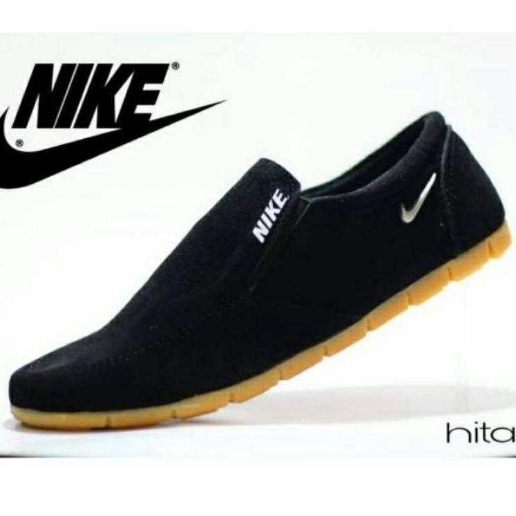 ← Sepatu Sneaker Kets Pria Fearless Runing Casual Slip On - Sepatu Pria Tanpa tali - Sepatu Sport tr