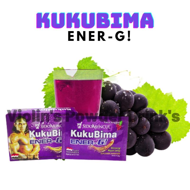 

Kuku Bima Ener-G Vit C1000 Anggur 3x6's - Minuman Berenergi Vitamin