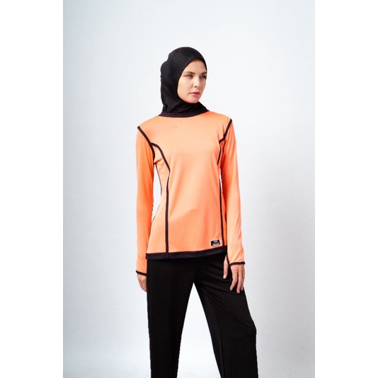 Livigi - Adeline Top Atasan Olahraga Wanita Two Tone