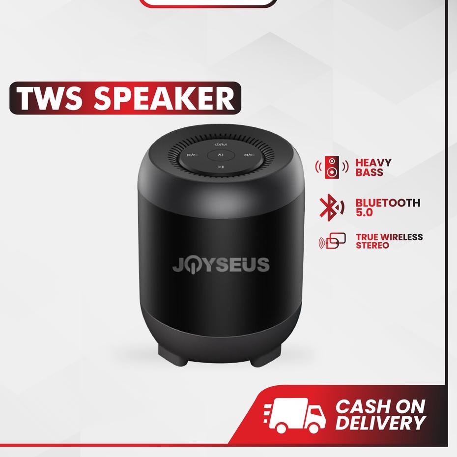 ✾ JOYSEUS Speaker Stereo Bluetooth Speaker 5.0 Portable Ultra Bass TWS Speaker ➸