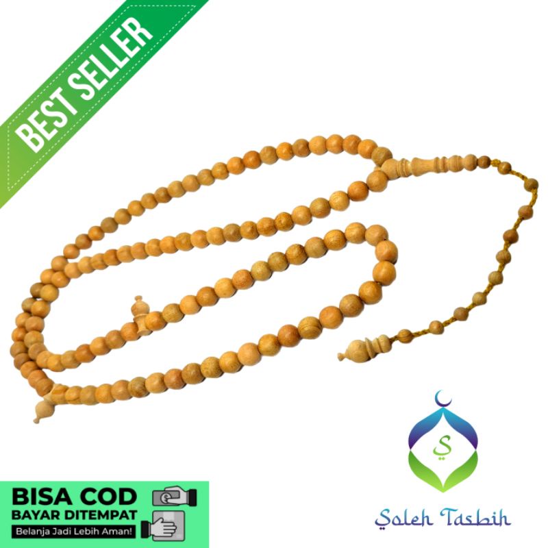 Tasbih Bidara Arab Size 6mm, 8mm, 10mm_Isi 99 Butir