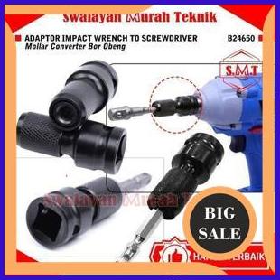 tools ADAPTOR IMPACT WRENCH TO SCREWDRIVER MOLLAR B24650 CONVERTER BOR OBENG 1F3B23