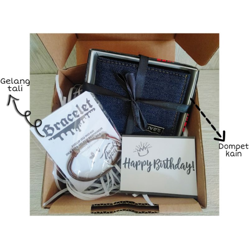 Hampers / Set Gift Cowok / Kado Ulang Tahun / Kado Valentine