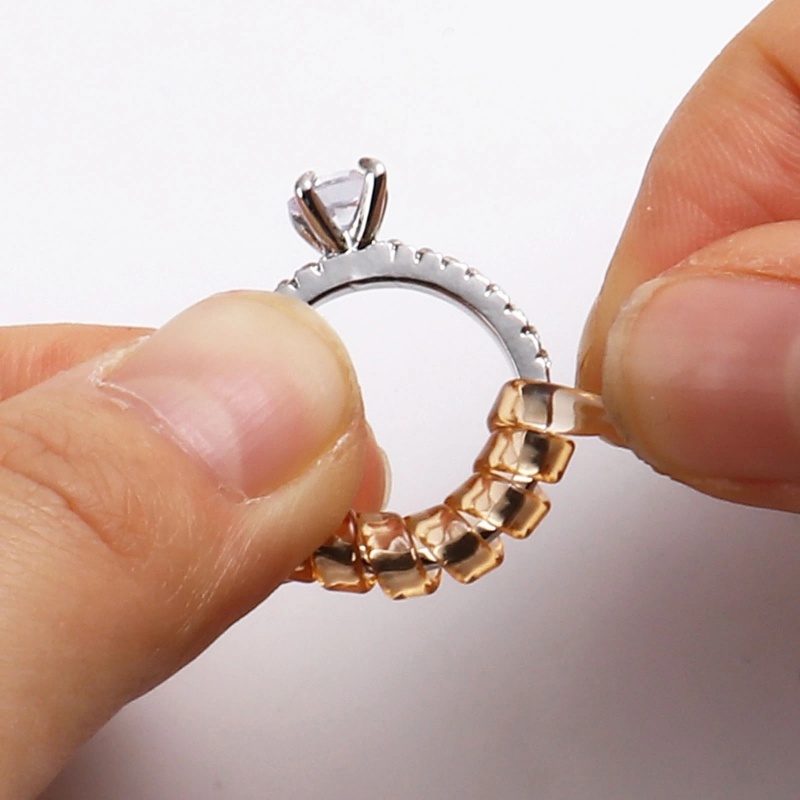Women Loose Ring Inner Adjuster Invisible Spiral Based Rings Pengencang Mengubah Ukuran/Tali Pegas Lembut Untuk Alat Penyesuaian Ukuran Cincin