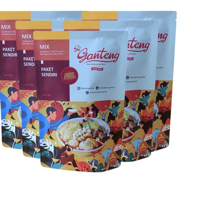 

➨ Baso Aci Ganteng Combo 7 (5 Paket Sendiri Mix) ✫