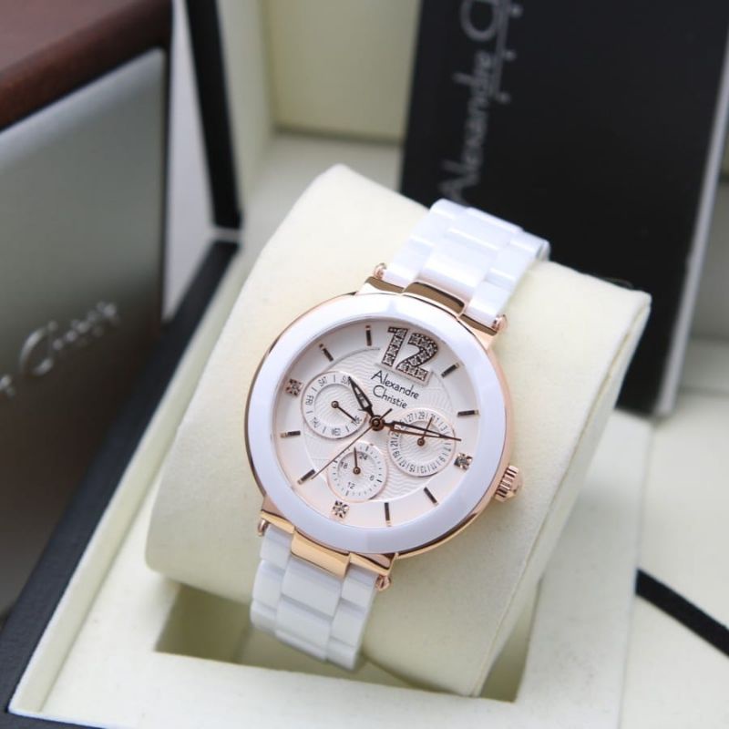 JAM TANGAN ALEXANDRE CHRISTIE AC CERAMIC 2359  | AC2359 KERAMIK ORIGINALBrand