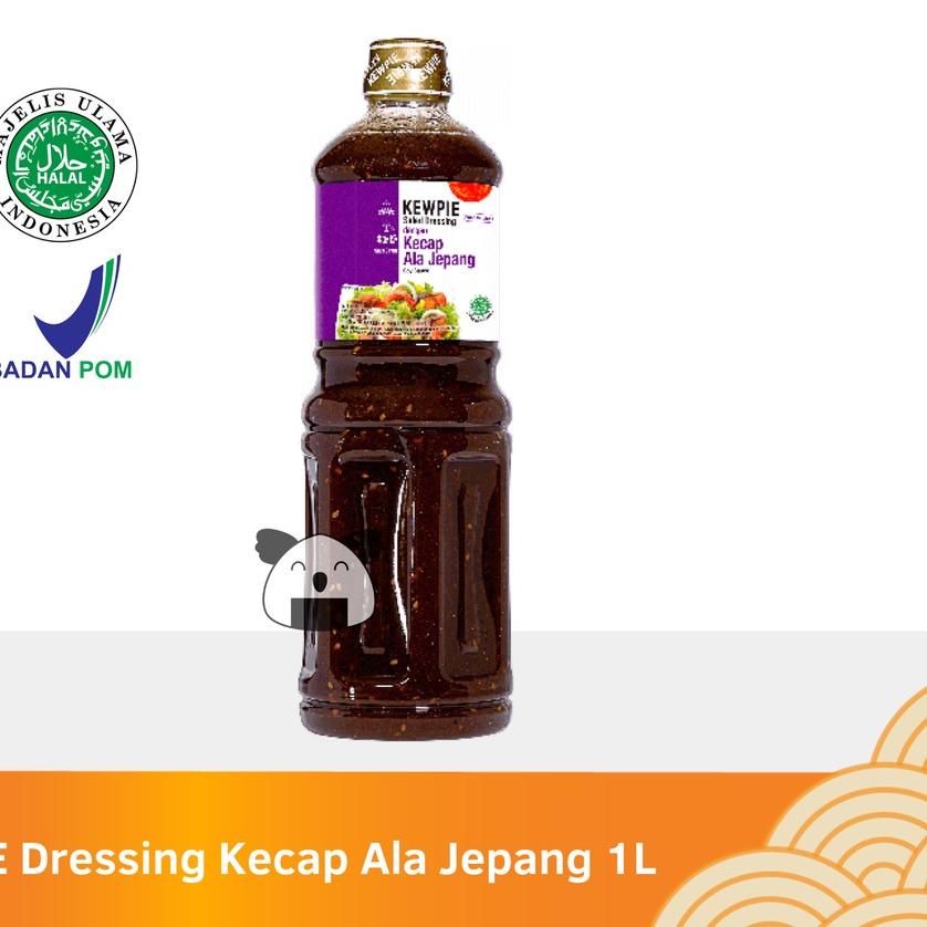 

☛ KEWPIE Salad Dressing Soy Sauce 1 liter │ Saus Salad Kecap Ala Jepang │ Japan Soy Sauce ➪