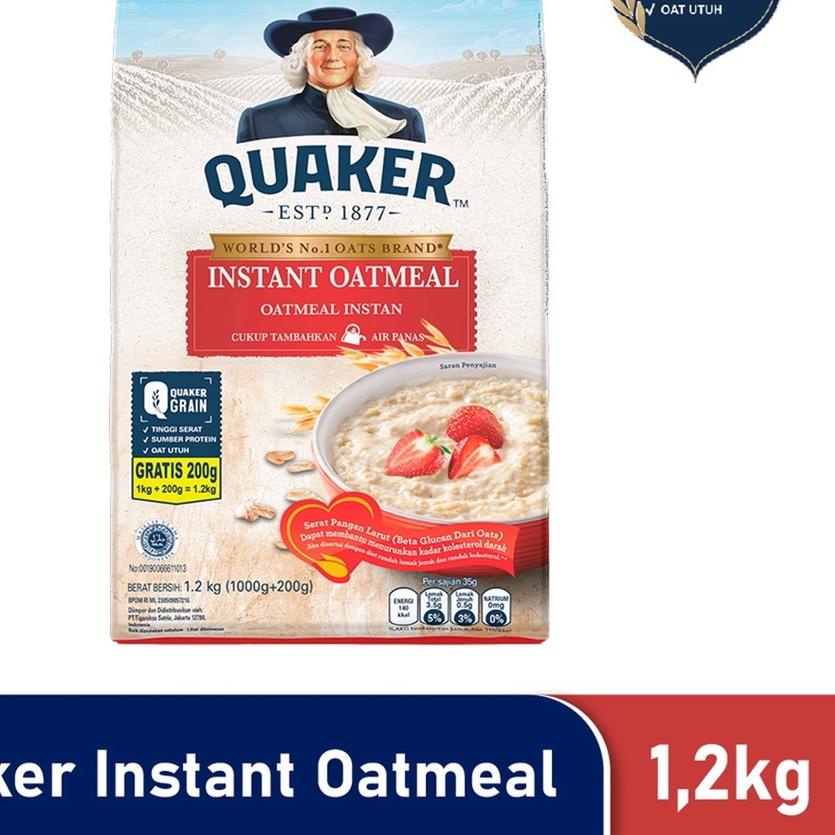 

➵ Quaker Instant Oatmeal 1200 gr ✸