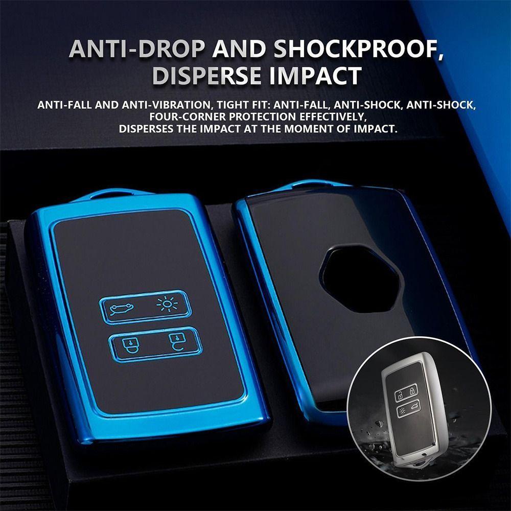 POPULAR Case Kunci Mobil Smart Remote Fob Cover TPU Key Case Untuk Mobil