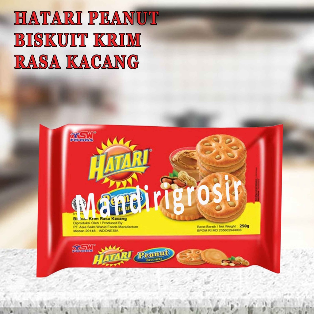 

PEANUT BISCUITS *HATARI * 225 * BISKUIT