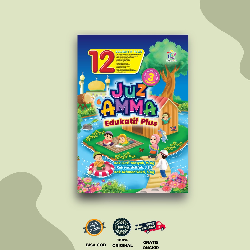 JUZ AMMA EDUKATIF PLUS FUL COLLOR 3 BAHASA