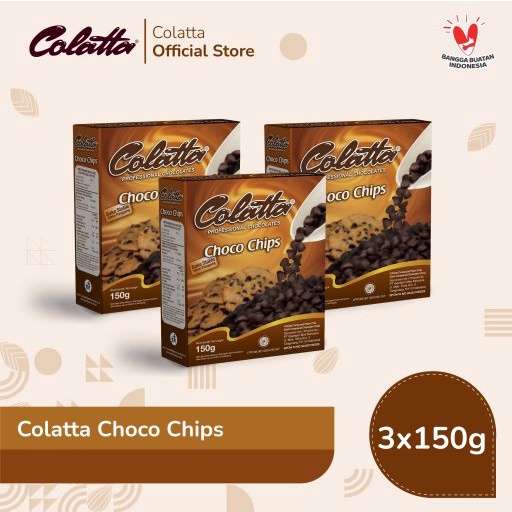 

Bundling Colatta Choco Chips 150g - Isi 3