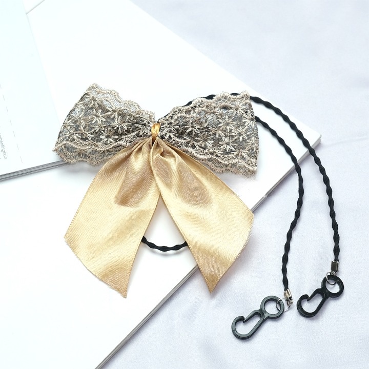 Kalung Masker Pita Renda Polos Strap Masker Ribbon Pengait Konektor masker || KONEKTOR MASKER HIJAB PITA RENDA CONNECTOR MASKER PITA TALI MASKER SAMBUNGAN MASKER PENGAIT MASKER STRAP MASKER PITA RENDA KONECTOR PITA HIJAB KONEKTOR PITA KOREA