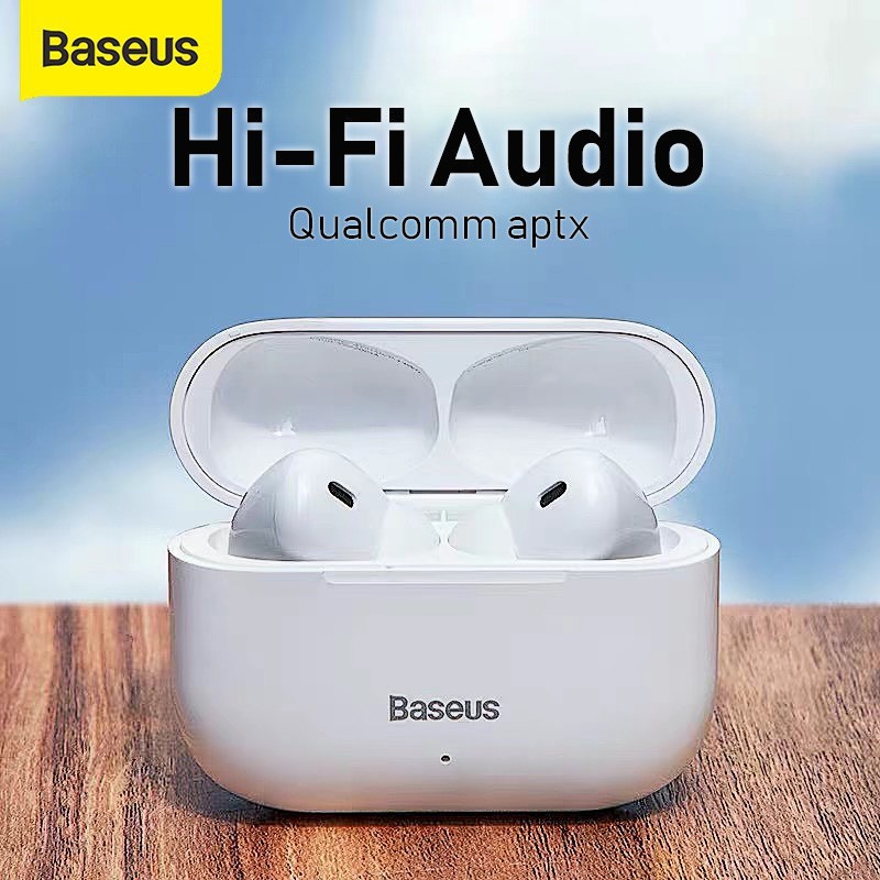 Handsfree Baseus True Wireless Bluetooth Earphone Earbuds TWS Encok W3