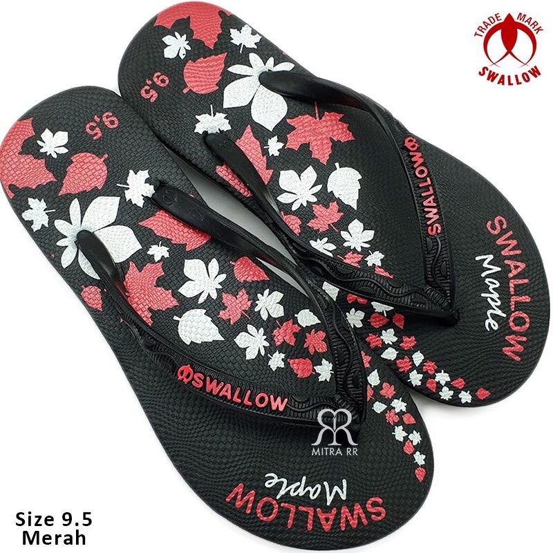 Sandal Jepit Swallow Maple Warna Sendal Karet Asli Wanita