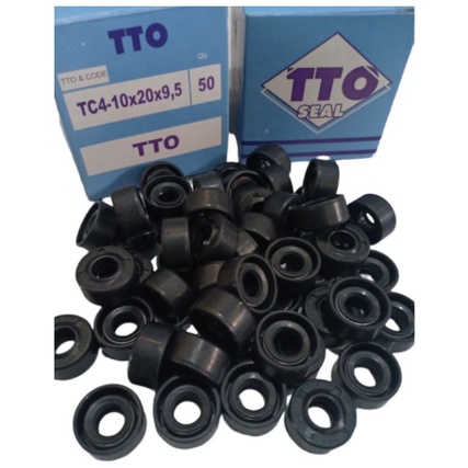 Seal oil shock breaker belakang Vario 10*21*10 merek TTN/RSH