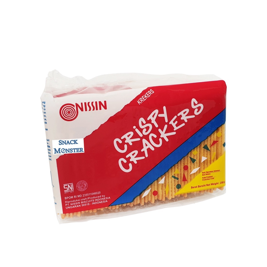 

Nissin Crispy Crackers - Netto 250 gr