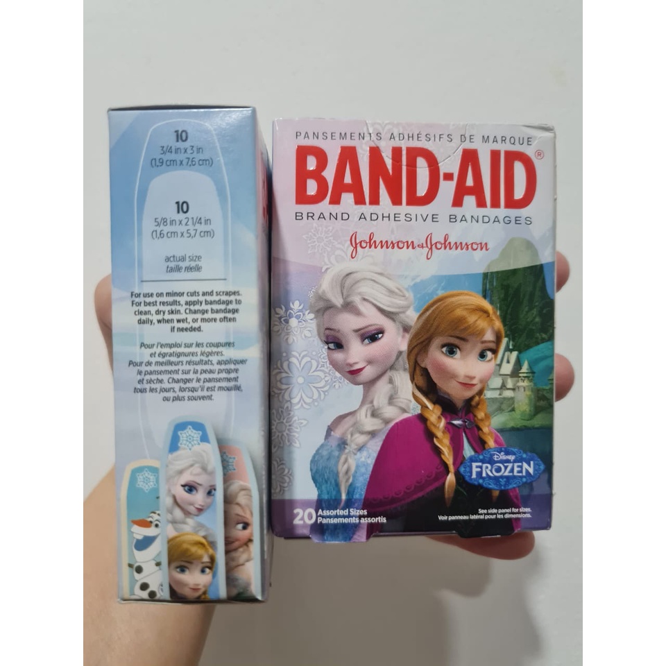 BAND-AID KARAKTER ORIGINAL AMERIKA / PLESTER ANAK LUCU /NEXCARE PLESTER