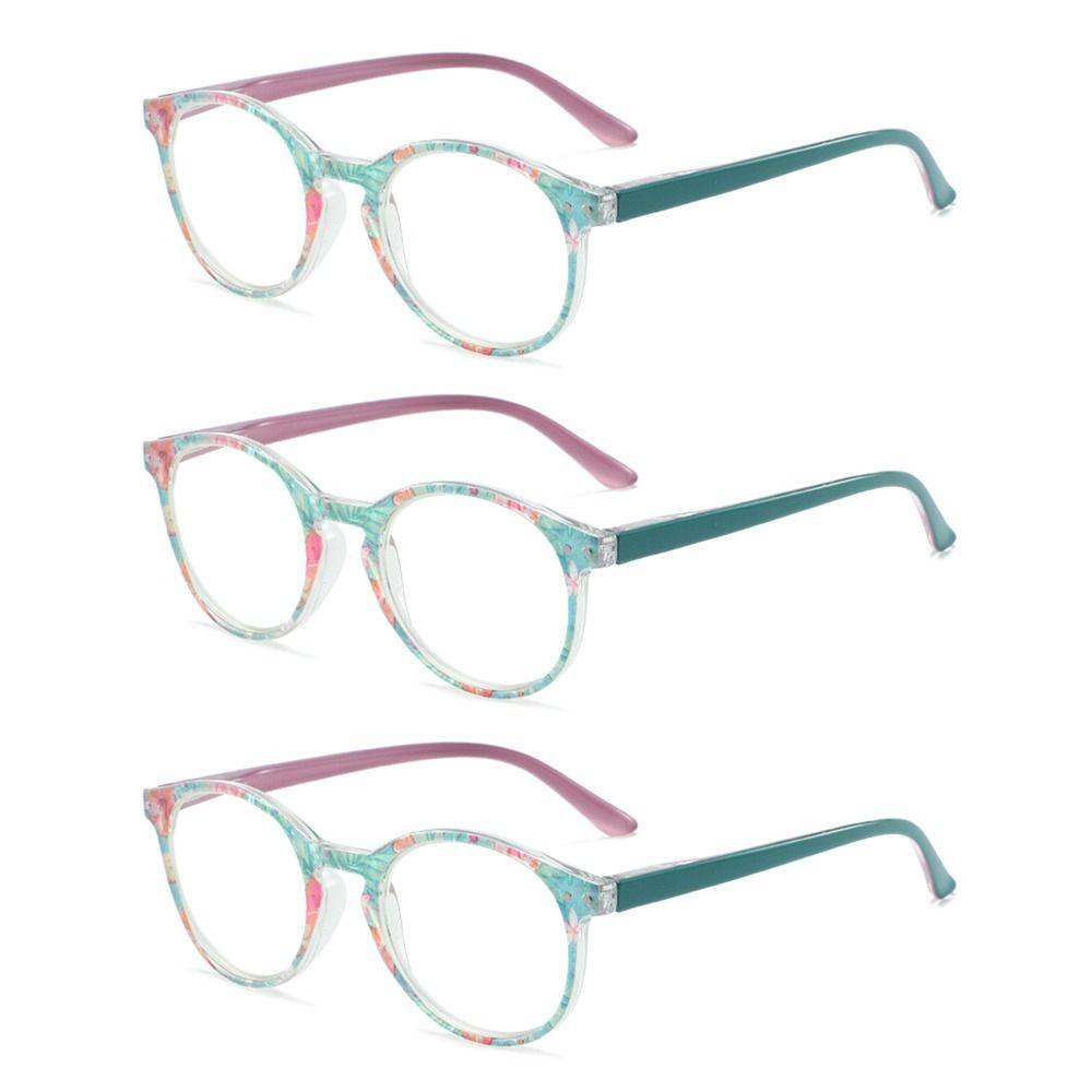 Kacamata Baca Nanas Nyaman Portabel Elegan Vintage Ultra Ringan Frame