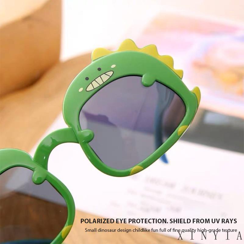 【COD】Kacamata Dinosaurus Lucu Anak-Anak Fashion Boy Shading Girl Sunglasses