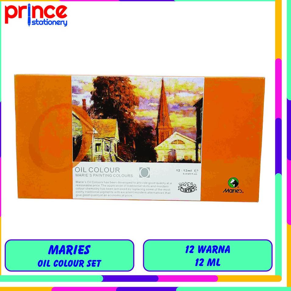 

Z92 MARIES OIL COLOUR SET 12 WARNA 12 ML / CAT MINYAK MARIES PALING DICARI ❄