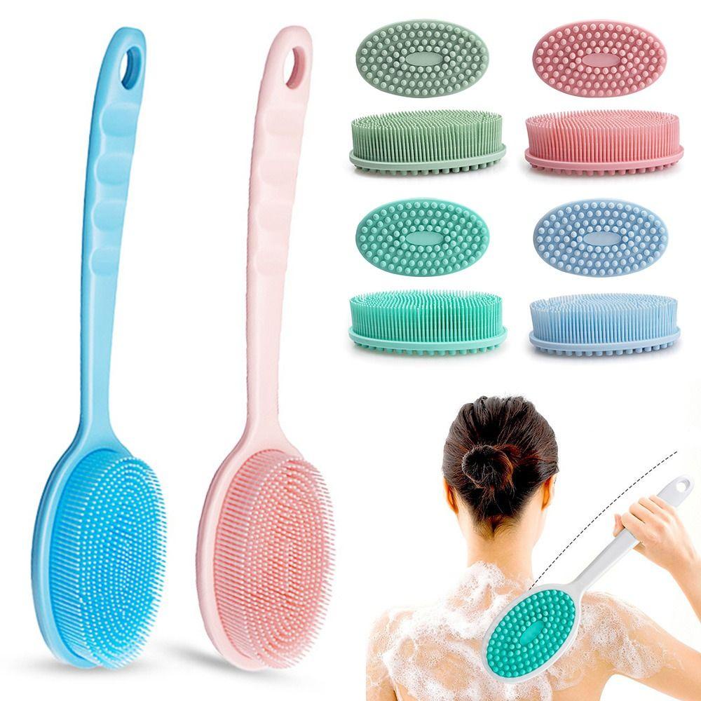 Populer Sikat Mandi Scrubber Aksesoris Kamar Mandi Pembersih Rambut Kulit Kepala Perawatan Perawatan Kepala Sisir Aksesoris Kamar Mandi Shower Body Brushes Melancarkan Pertumbuhan Rambut Cleaning Pad