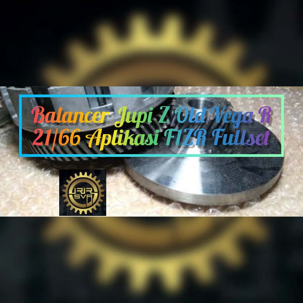 Balancer Yamaha Jupiter Z Old Vega R Crypton + Gigi Primer Sekunder dari F1ZR ukuran 21/66 Fullset b