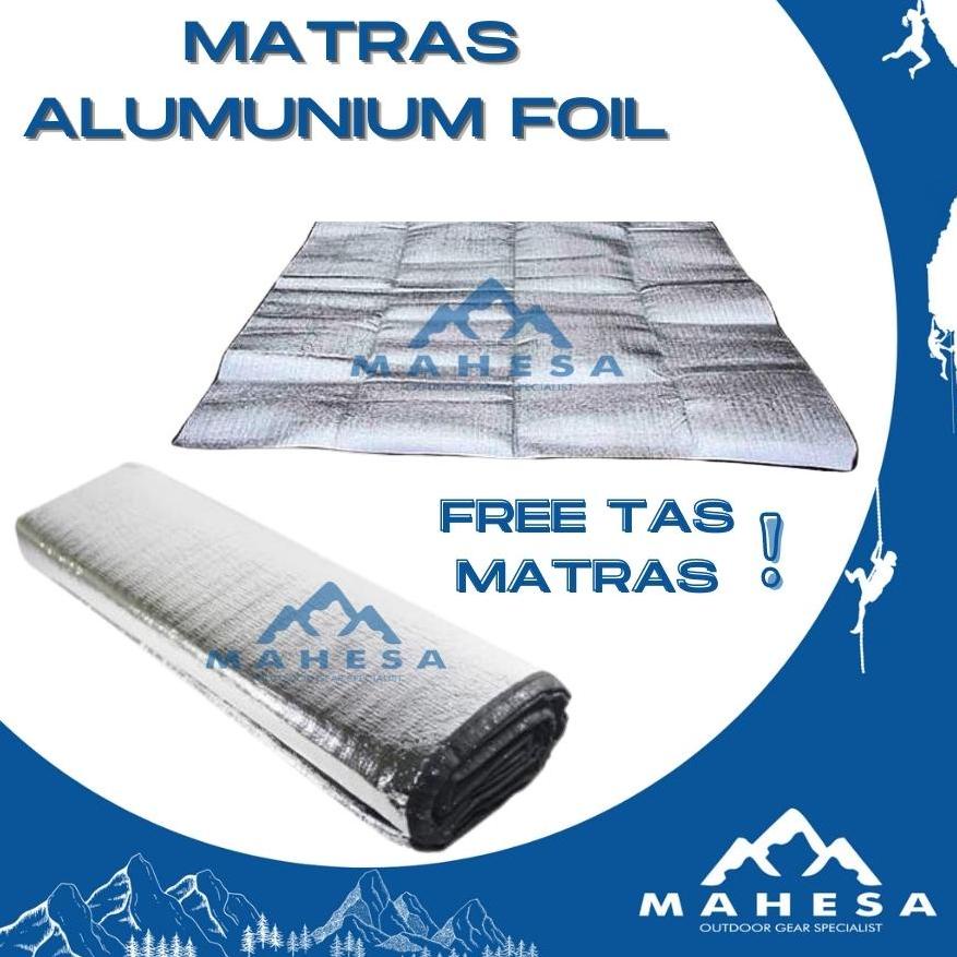 Star 6.6 Matras Camping 200x100 Alumunium Foil Lipat Murah Tebal Angin Empuk TNI Anti Air Super Hang