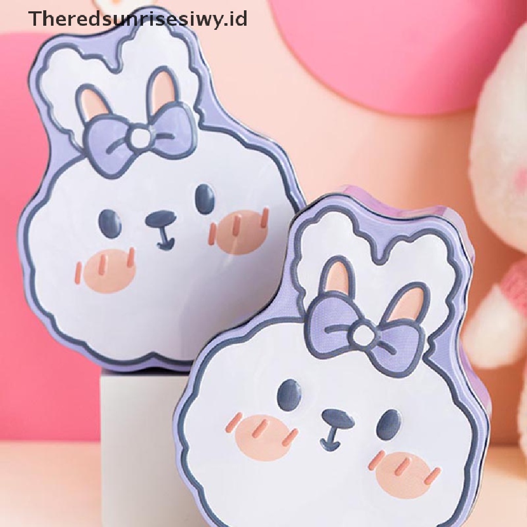 # Baju Lebaran # Easter Box Candy Tin Tins Boxes Gift Cookie Storage Tinplate Tutup Bunny Jar~