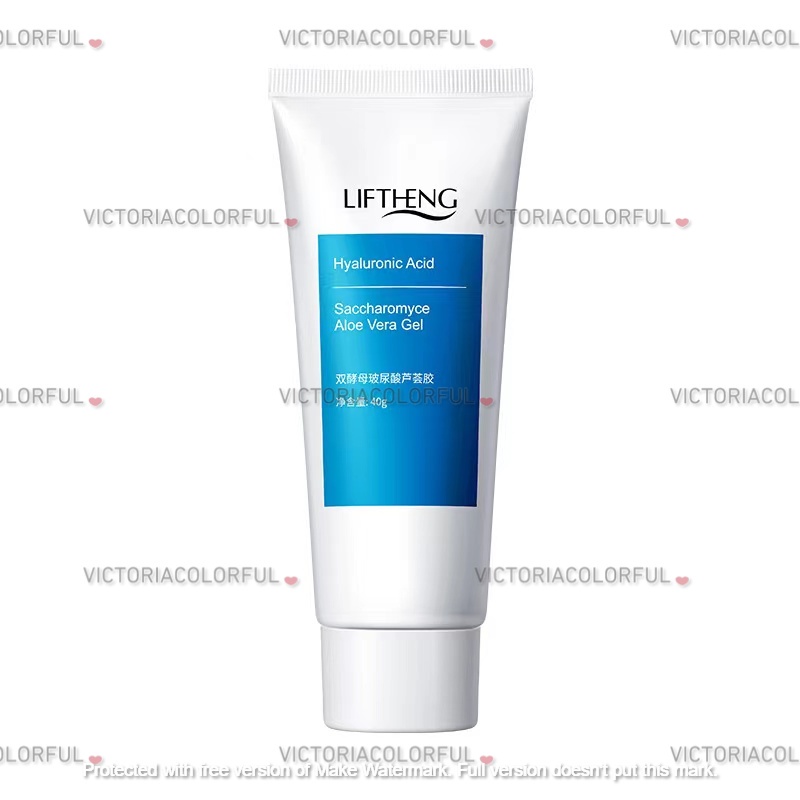 LIFTHENG Hyaluronic Acid Saccharomyce Aloevera Gel Pelembap Wajah