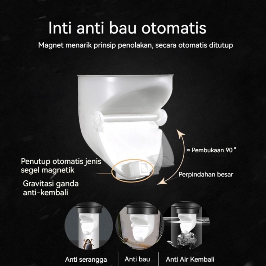 【COD】304 Stainless Floor Drain Saringan/Smart Drain Stainlees/Floor Drain Strainer Saringan/Saringan Kamar Mandi Hitam/Smart Drain Stainlees