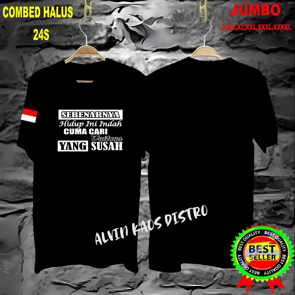 APPS Promo Diskon Kaos BENDERA SEBENARNYA DHP INI INDAH Kaos Terlaris Kualitas Terjamin/Kaos Murah /Pakaian Pria pakaian Wanita/Kaos Distro Pria Kaos Promo