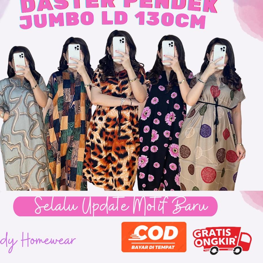 ➻ NCDY HOMEWEAR DASTER PENDEK SELUTUT RAYON PREMIUM LD 130cm BUSUI FRIENDLY KEKINIAN ✼