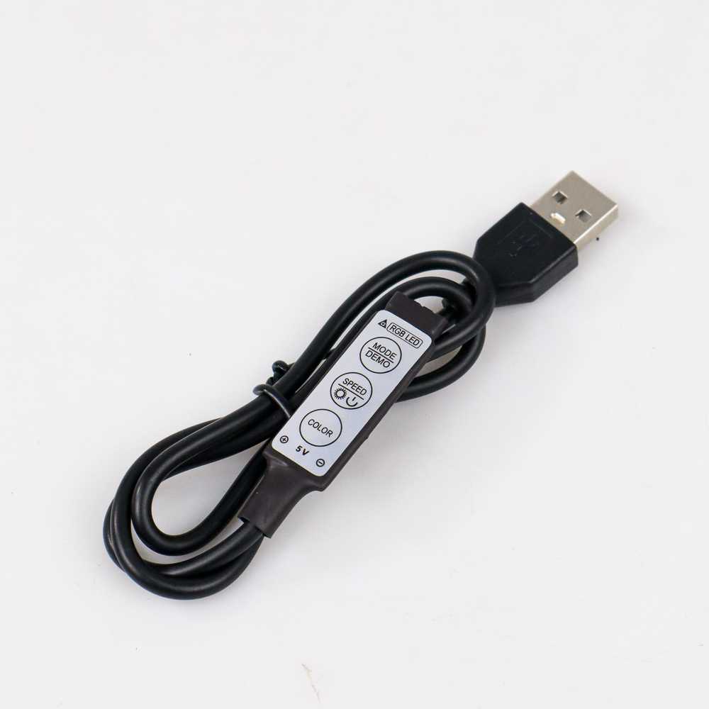 (BISA COD) FTIHSHP MALITAI Lampu LED Strip Flexible 5050 RGB IP67 with USB Controller - SMD2835