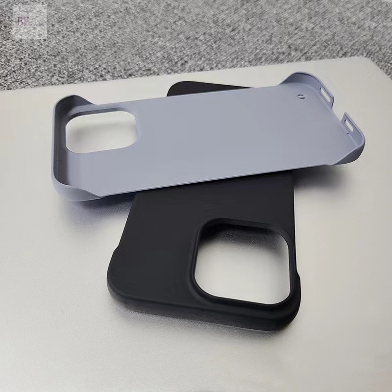 IPHONE Casing PC Tanpa Bingkai Ultra-Tipis Untuk Iphone14 13 12 11 Pro Max Frosting Fingerprinting