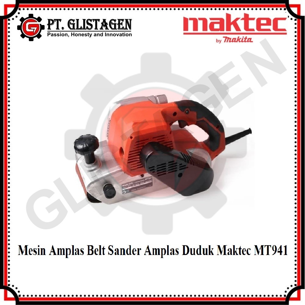 MAKTEC MT941 Mesin Amplas Belt Sander Amplas Jalan Duduk Maktec MT 941
