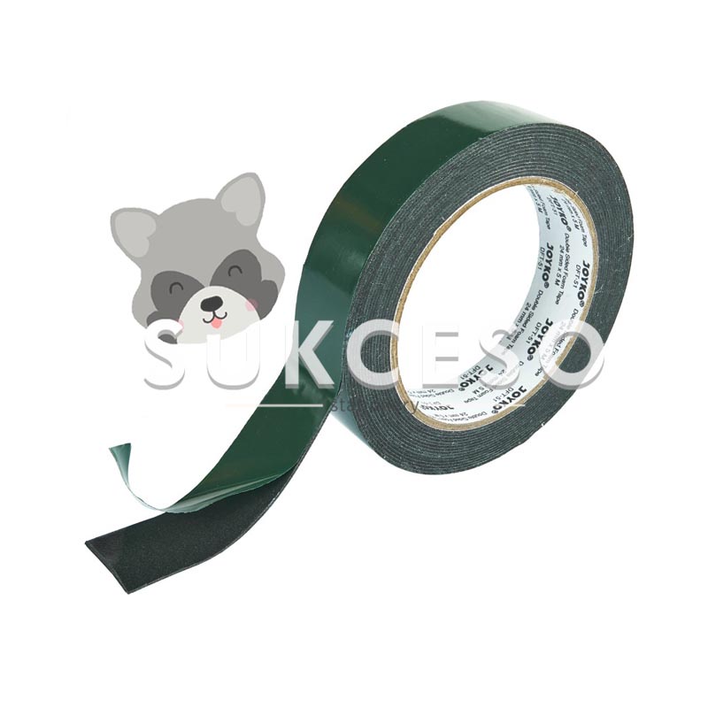 

Joyko Double Sided Foam Tape DFT-51 / Double Sided Foam Tape Dua Sisi Warna Hitam