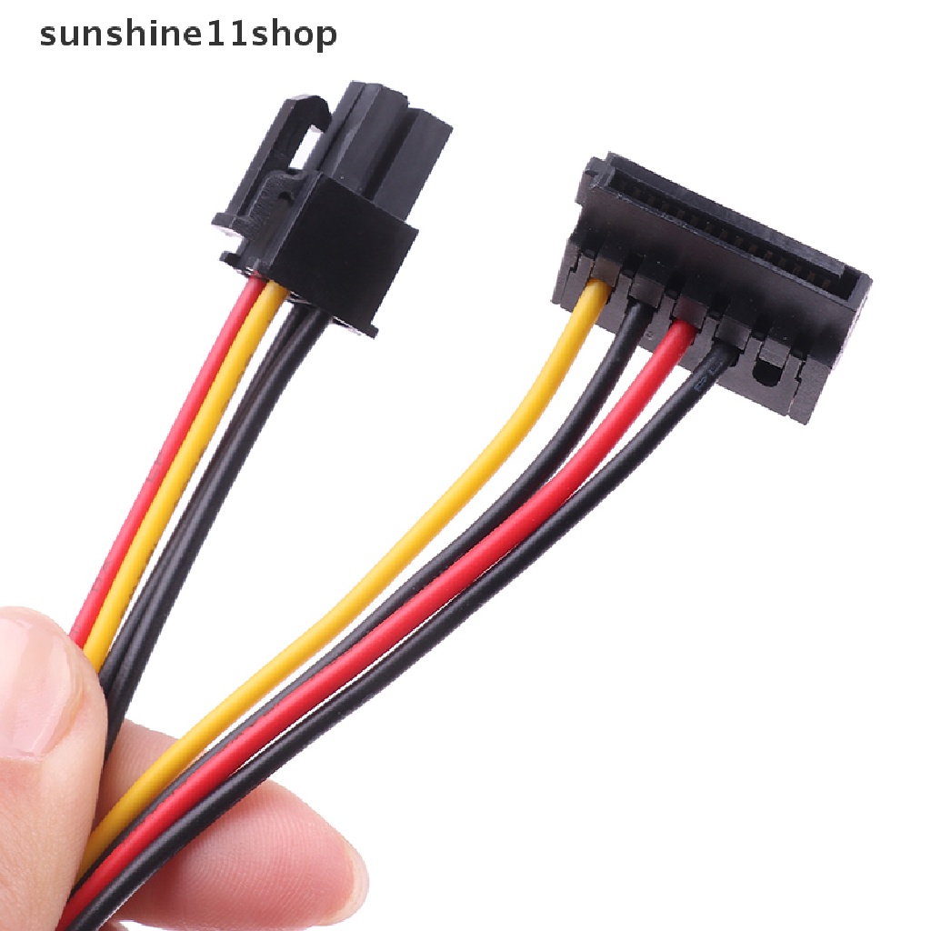 Sho Conector Power 4Pin Ke 2-Port SSD Untuk HP 6000 6200 6300 8000 8200 Mainboard N