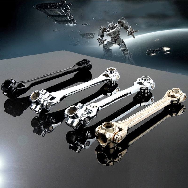 Kunci Pas Multifungsi Serbaguna 8in1 Multi Hexagon Wrench with Powerful Magnet Kunci Set Motor Lengkap Multifungsi 8in1