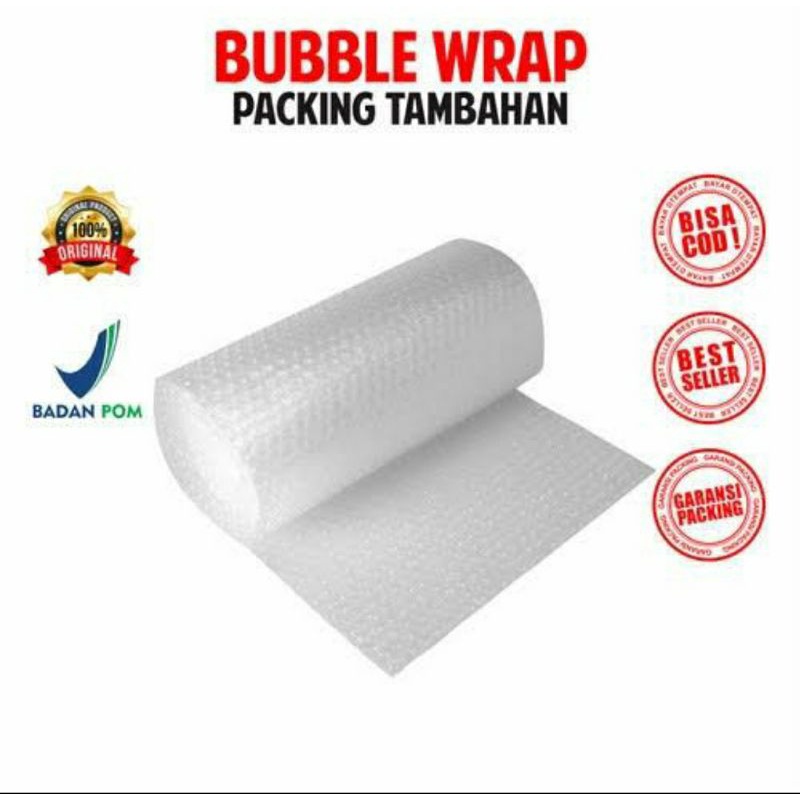 TAMBAHAN EXTRA BUBBLE WRAP GARANSI PENGIRIMAN