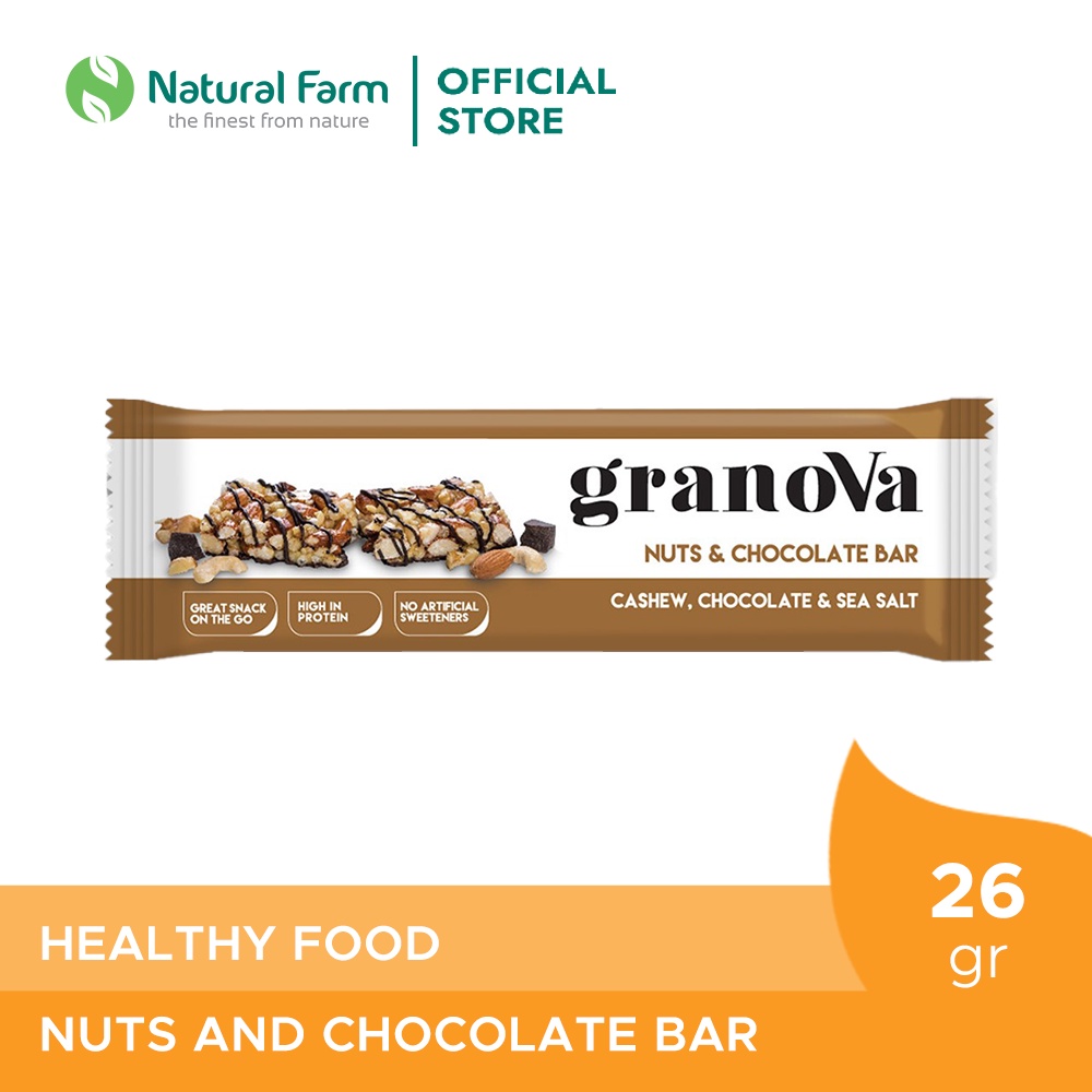 

Granova Granola Bar Nuts & Chocolate - 26gr