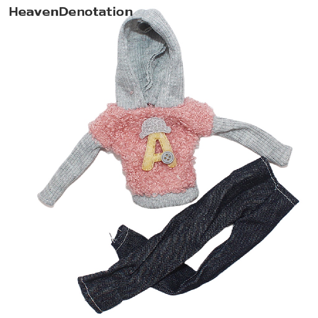 [HeavenDenotation] 1set 30cm Gaun Boneka Winter Dress Set Boneka Dressing Boneka Hadiah1:6 Gaun Boneka HDV