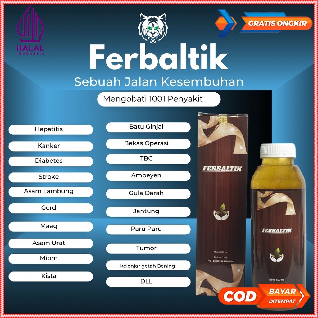 Ferbaltik Obat Herbal Asam Lambung Dan Maag