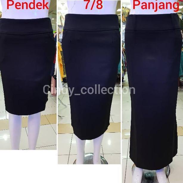 BIG SALE ROK SPAN KERJA BAHAN FORMAL KANTOR ROK SPAN PENDEK ROK SPAN PANJANG ROK SPAN HITAM ROK FORM