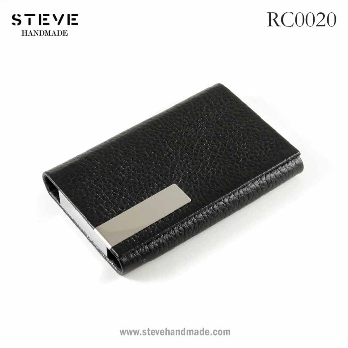 

Dompet Kartu Nama Kulit Asli Card Holder Real Leather Rc0020 Custom Star Seller