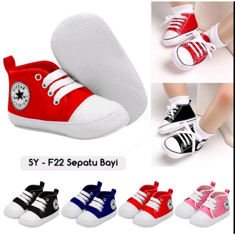 Sepatu Bayi Laki-laki Perempuan Sepatu Anak Bayi Sneakers Baby Shoes Sepatu Prewalker Sepatu Belajar Jalan Bayi Merangkak SEPATU TALI