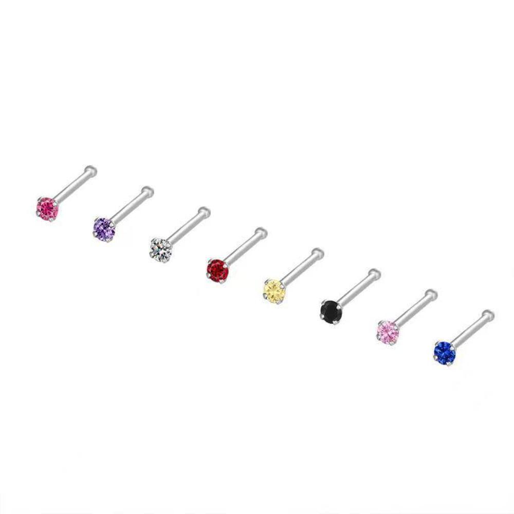 Needway   Anting Pejantan Mini Manis Pesta Sederhana Desain Fashion Warna Solid Temperamen Lady Peri Telinga Tulang Kuku